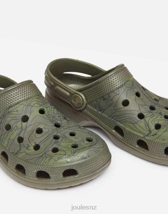 CAMOUFLAGE Poole Slip On Clogs Boys Footwear Joules 2LLH391