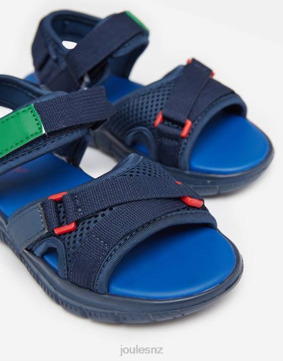 FRENCH NAVY Hove Sports Sandals Boys Footwear Joules 2LLH390