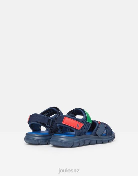 FRENCH NAVY Hove Sports Sandals Boys Footwear Joules 2LLH390