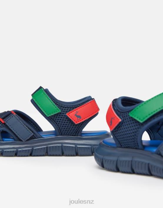 FRENCH NAVY Hove Sports Sandals Boys Footwear Joules 2LLH390