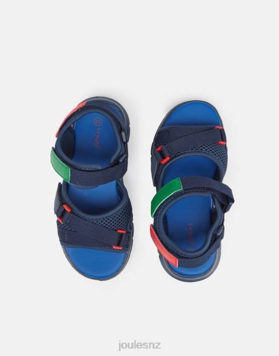 FRENCH NAVY Hove Sports Sandals Boys Footwear Joules 2LLH390