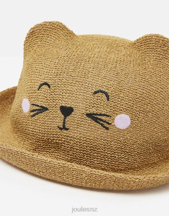 STRAW ANIMAL Ashton Character Hat Girls Apparel Joules 2LLH326