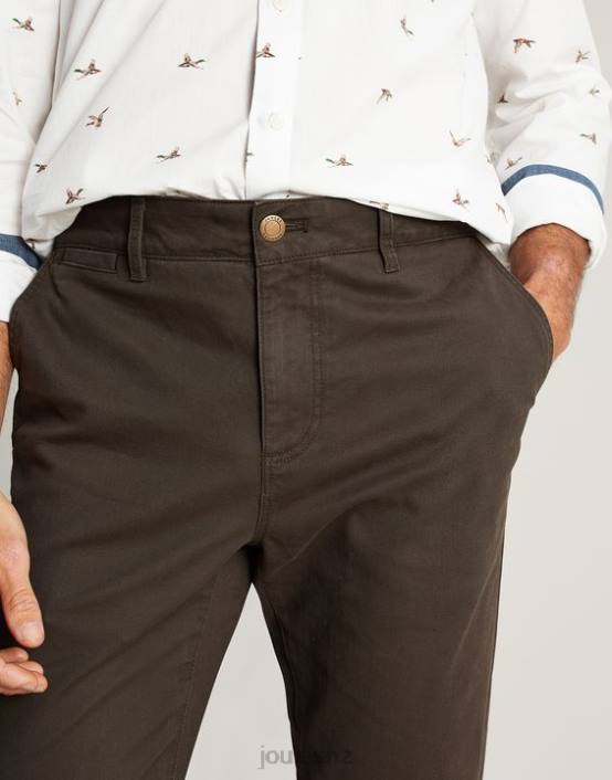 KHAKI GREEN Slim Fit Chinos Men Apparel Joules 2LLH213
