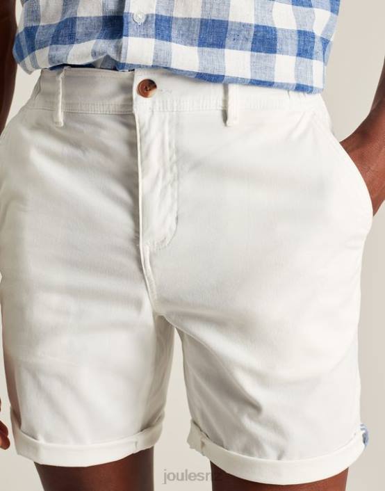 WHITE Dockside Woven Shorts Men Apparel Joules 2LLH232