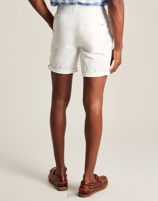 WHITE Dockside Woven Shorts Men Apparel Joules 2LLH232