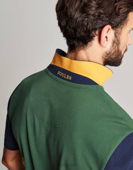 DARK GREEN Woody Polo Shirt Men Apparel Joules 2LLH173