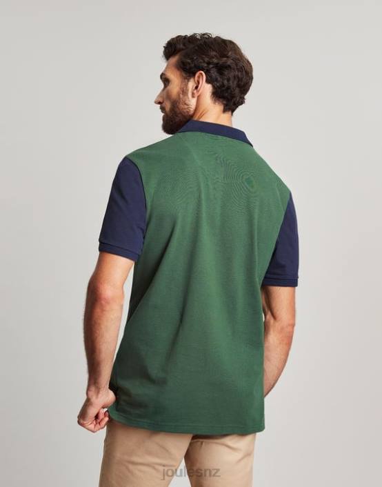 DARK GREEN Woody Polo Shirt Men Apparel Joules 2LLH173