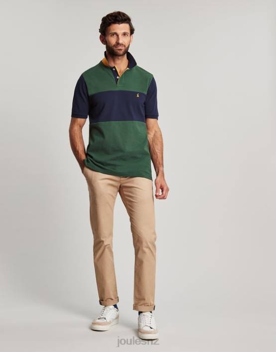 DARK GREEN Woody Polo Shirt Men Apparel Joules 2LLH173