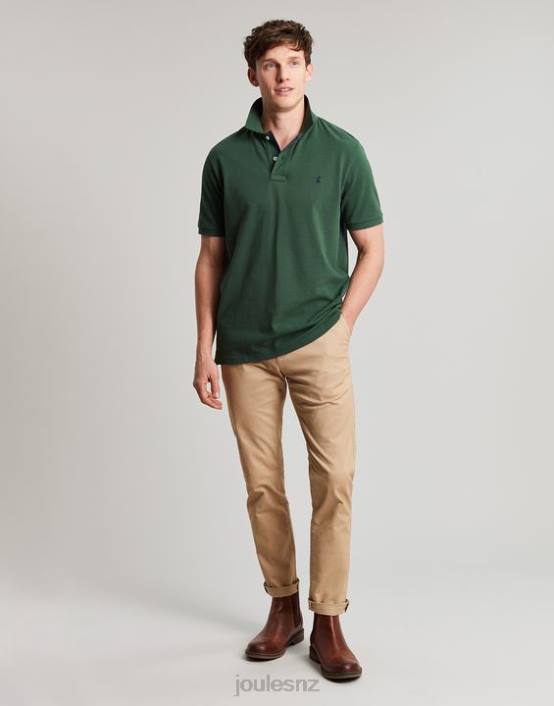 DARK GREEN Woody Polo Shirt Men Apparel Joules 2LLH192