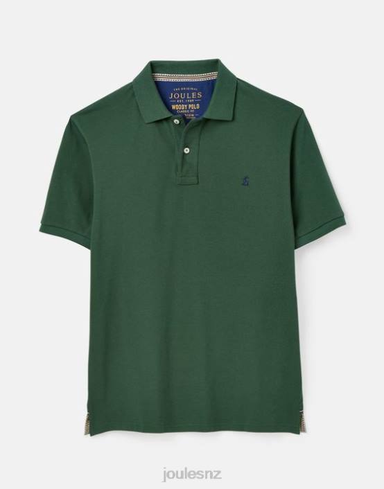DARK GREEN Woody Polo Shirt Men Apparel Joules 2LLH192