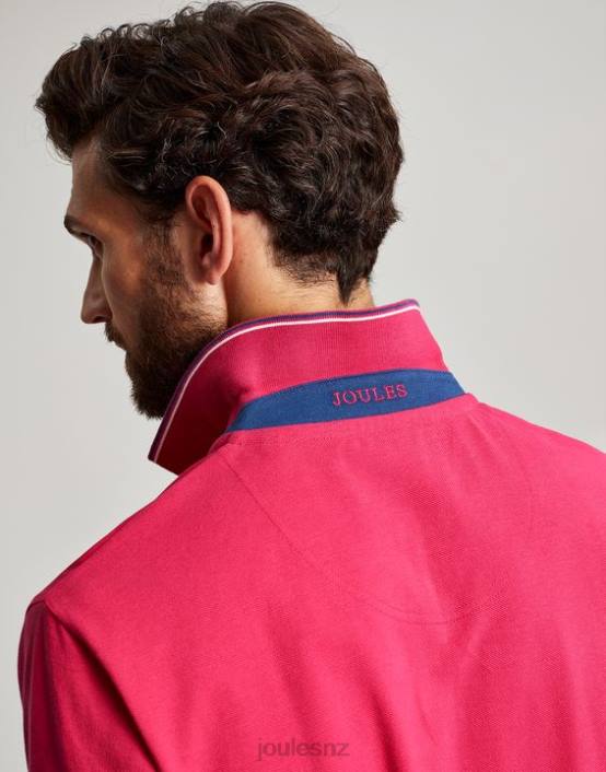 DEEP RASPBERRY Woody Polo Shirt Men Apparel Joules 2LLH196