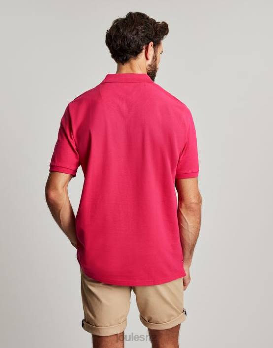 DEEP RASPBERRY Woody Polo Shirt Men Apparel Joules 2LLH196