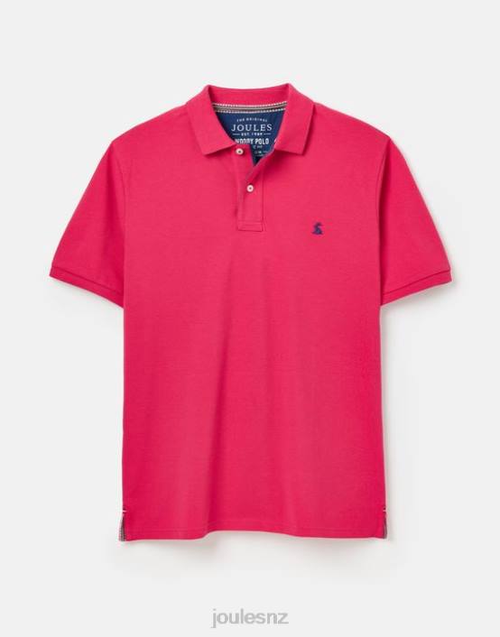 DEEP RASPBERRY Woody Polo Shirt Men Apparel Joules 2LLH196