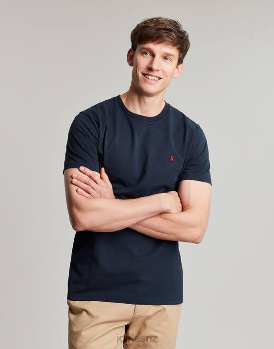 NAVY Denton Jersey T-Shirt Men Apparel Joules 2LLH200