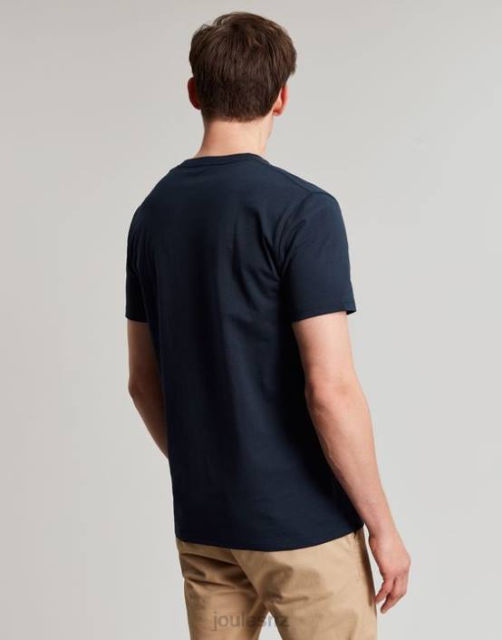 NAVY Denton Jersey T-Shirt Men Apparel Joules 2LLH200