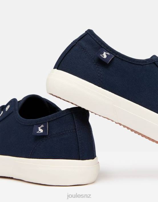 FRENCH NAVY Organic Coast Pump Sneakers Women Footwear Joules 2LLH140