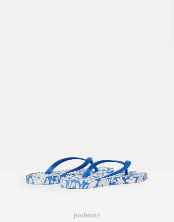 INDI MOSAIC BLUE Sunvale Flip Flops Women Footwear Joules 2LLH152