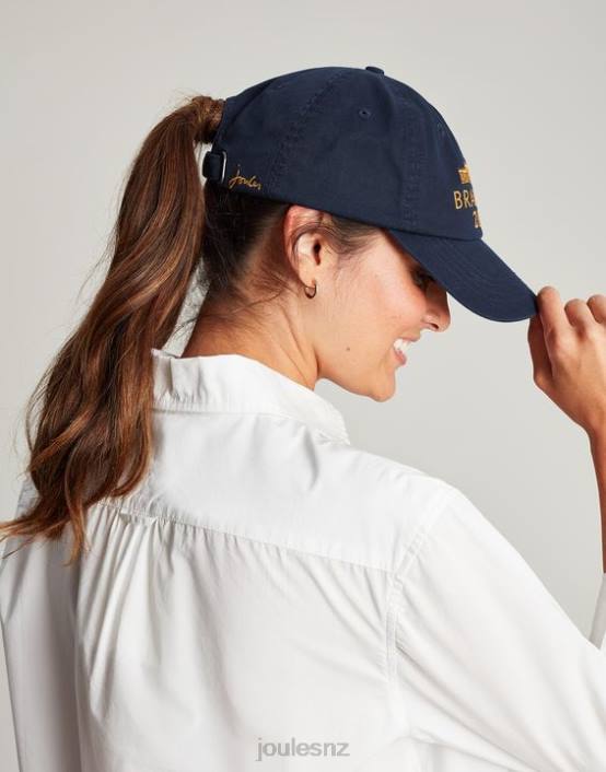 FRENCH NAVY Bramham Show Cap Women Accessories Joules 2LLH85
