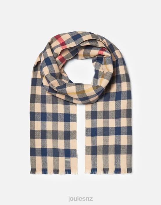 HENSON CHECK Farnsley Brushed Scarf Women Accessories Joules 2LLH129