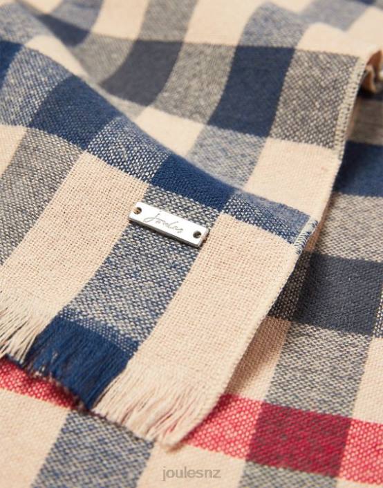 HENSON CHECK Farnsley Brushed Scarf Women Accessories Joules 2LLH129