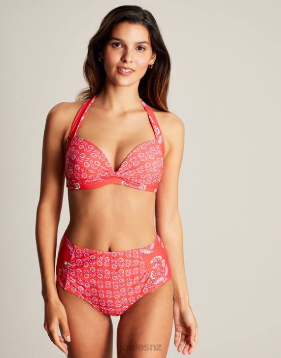 DITSY PINK Jasmine Bikini Bottoms Women Apparel Joules 2LLH105