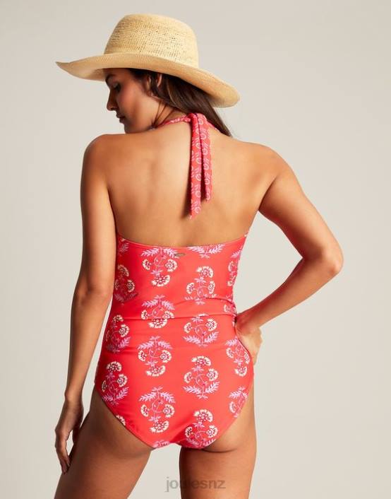 FLORAL PINK Jasmine Swimsuit Women Apparel Joules 2LLH37