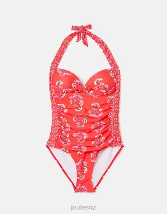 FLORAL PINK Jasmine Swimsuit Women Apparel Joules 2LLH37