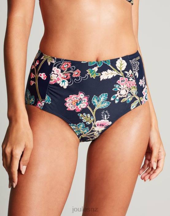 NAVY FLORAL Jasmine Bikini Bottoms Women Apparel Joules 2LLH137