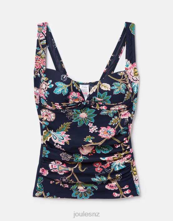NAVY FLORAL Jasmine Tankini Women Apparel Joules 2LLH126