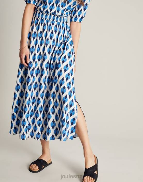 BLUE IKAT Rochelle Dress Women Apparel Joules 2LLH48