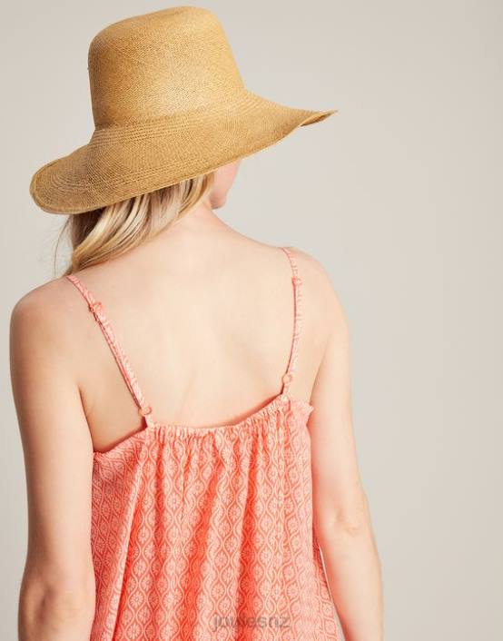 ORANGE DITSY Amanda Beach Dress Women Apparel Joules 2LLH70