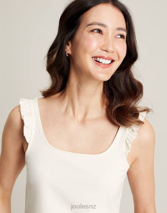 CREAM Claire Frill Tank Women Apparel Joules 2LLH130