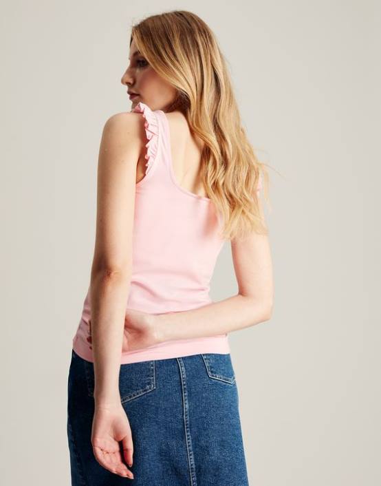 PINK Claire Frill Tank Women Apparel Joules 2LLH117