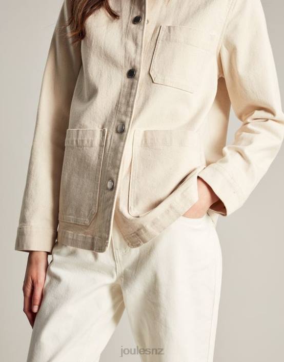 ECRU Alice Denim Jacket Women Apparel Joules 2LLH45