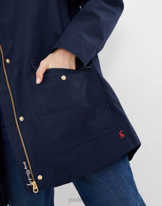 FRENCH NAVY Coast Waterproof Jacket Women Apparel Joules 2LLH134