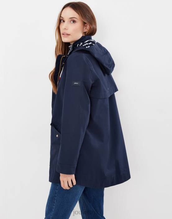 FRENCH NAVY Coast Waterproof Jacket Women Apparel Joules 2LLH134