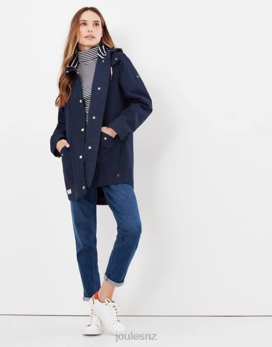 FRENCH NAVY Coast Waterproof Jacket Women Apparel Joules 2LLH134