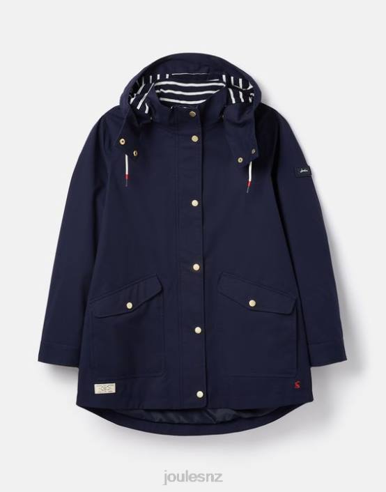 FRENCH NAVY Coast Waterproof Jacket Women Apparel Joules 2LLH134