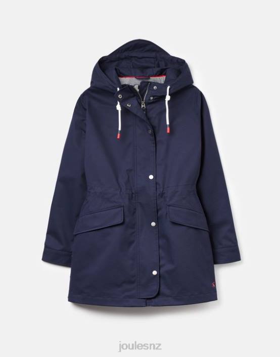 FRENCH NAVY Padstow Raincoat Women Apparel Joules 2LLH8