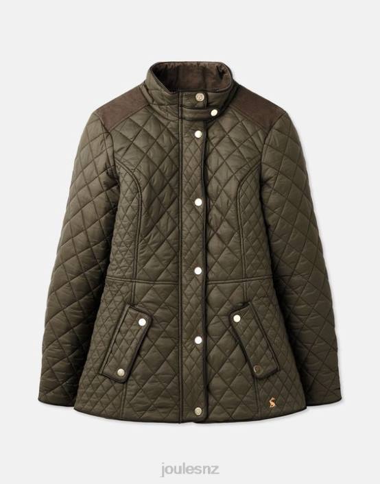 GRAPE LEAF Newdale Quilted Jacket Women Apparel Joules 2LLH52