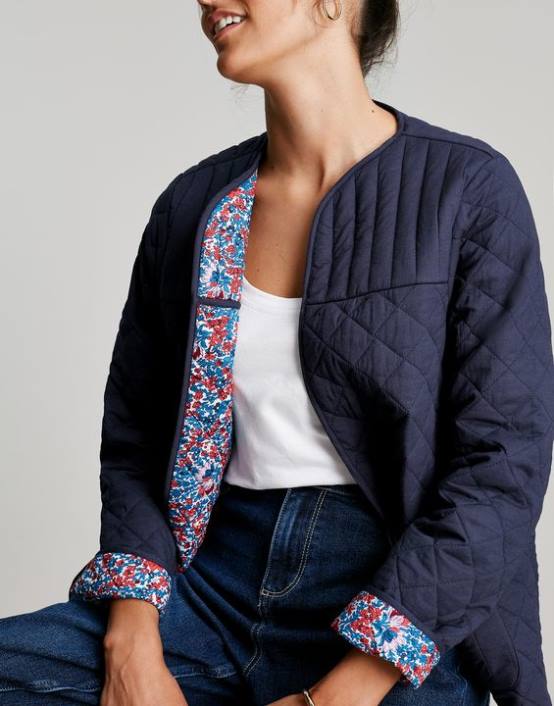INDIGO Aisling Quilted Jacket Women Apparel Joules 2LLH136