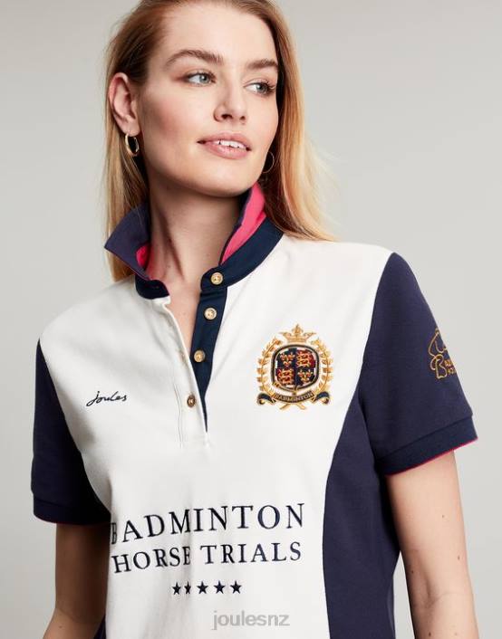 CREAM Badminton Embellished Polo Shirt Women Apparel Joules 2LLH75