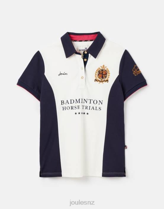 CREAM Badminton Embellished Polo Shirt Women Apparel Joules 2LLH75