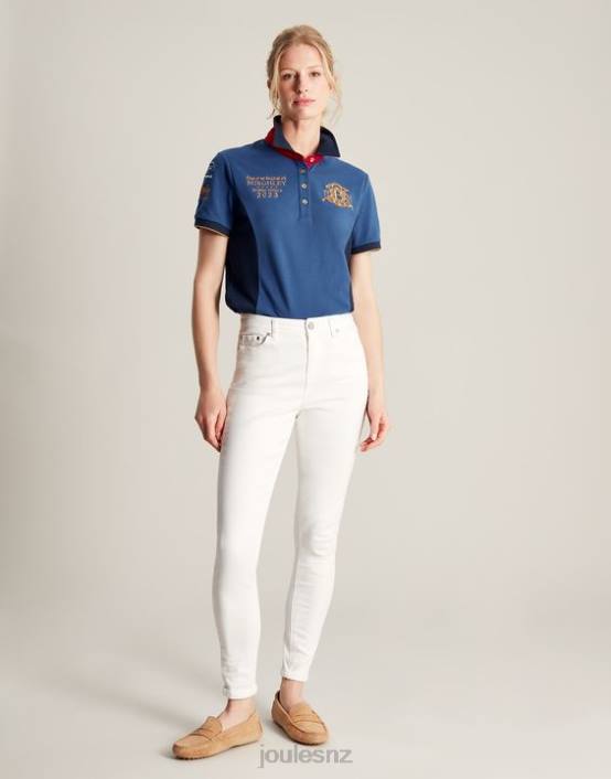 DARK BLUE Burghley Polo Shirt Women Apparel Joules 2LLH114