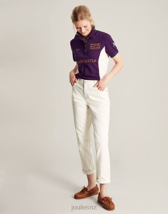 PURPLE BERRY Blair Polo Shirt Women Apparel Joules 2LLH127