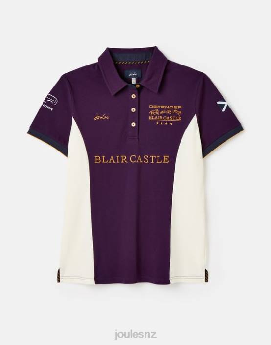 PURPLE BERRY Blair Polo Shirt Women Apparel Joules 2LLH127