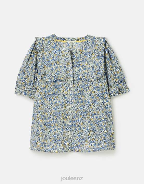 DITSY Clarabelle Button Through Blouse Women Apparel Joules 2LLH99