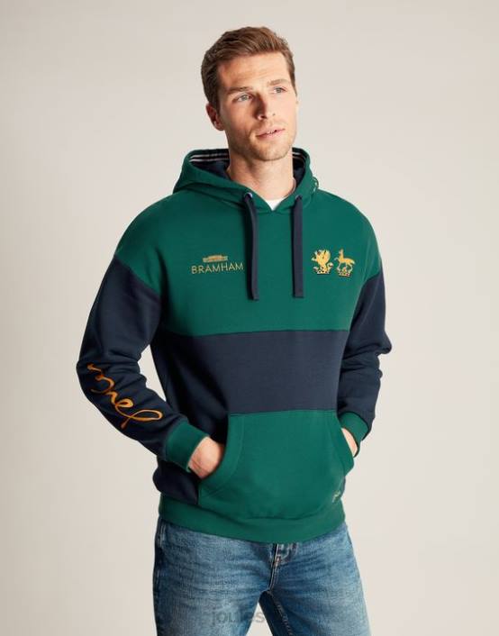 PACIFIC Unisex Bramham Hooded Sweatshirt Women Apparel Joules 2LLH68