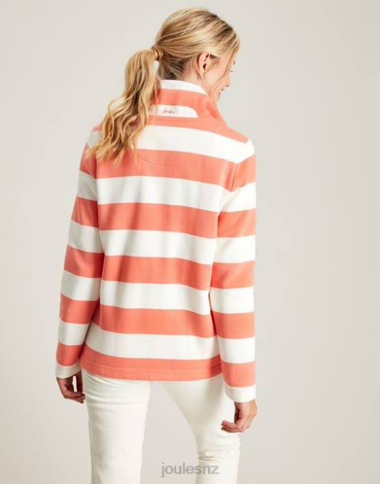 PINK STRIPE Serena Sweatshirt Women Apparel Joules 2LLH25