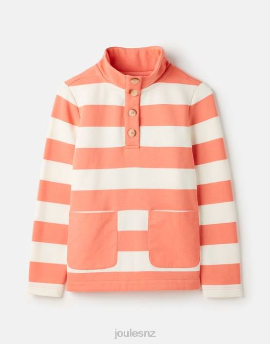 PINK STRIPE Serena Sweatshirt Women Apparel Joules 2LLH25